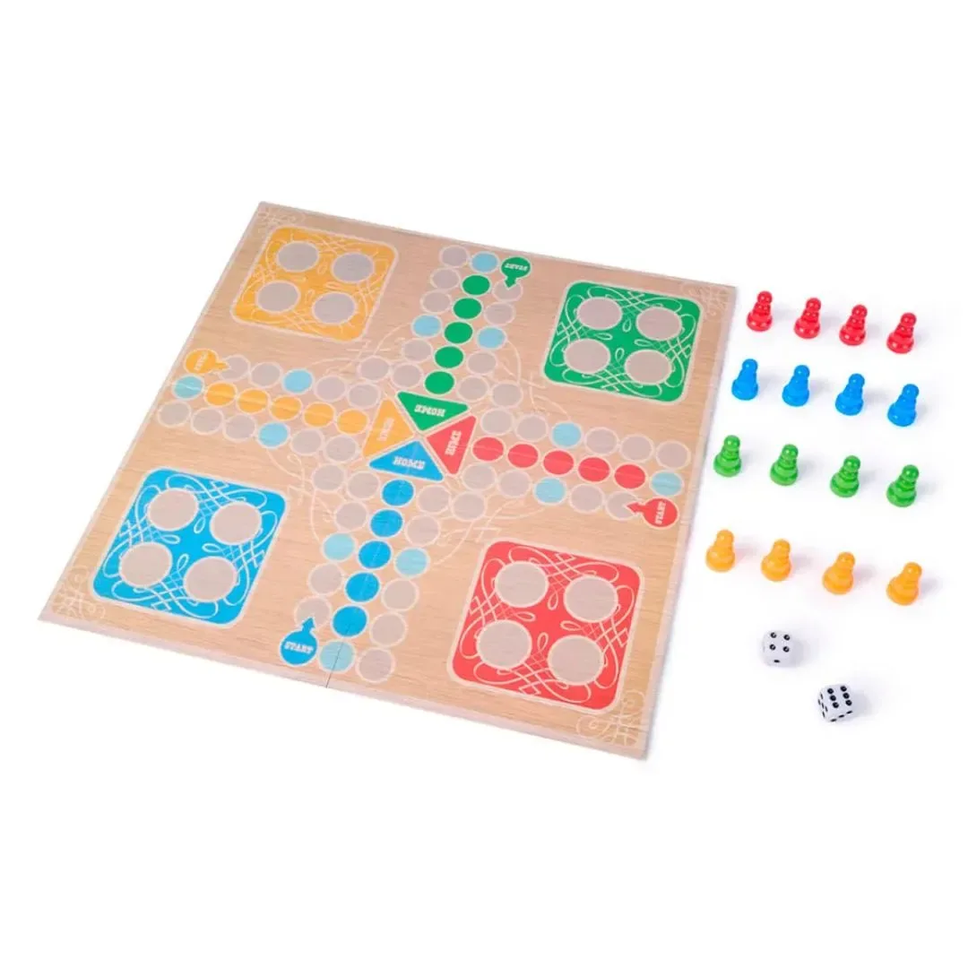 Juego de Mesa Ludo Cardinal Classics de Madera Multicolor1
