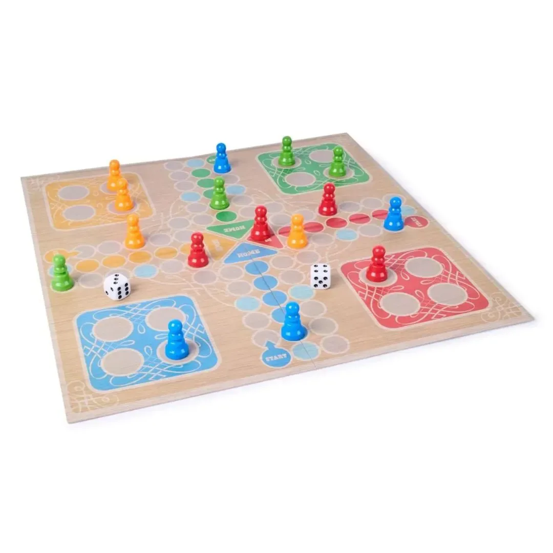 Juego de Mesa Ludo Cardinal Classics de Madera Multicolor4
