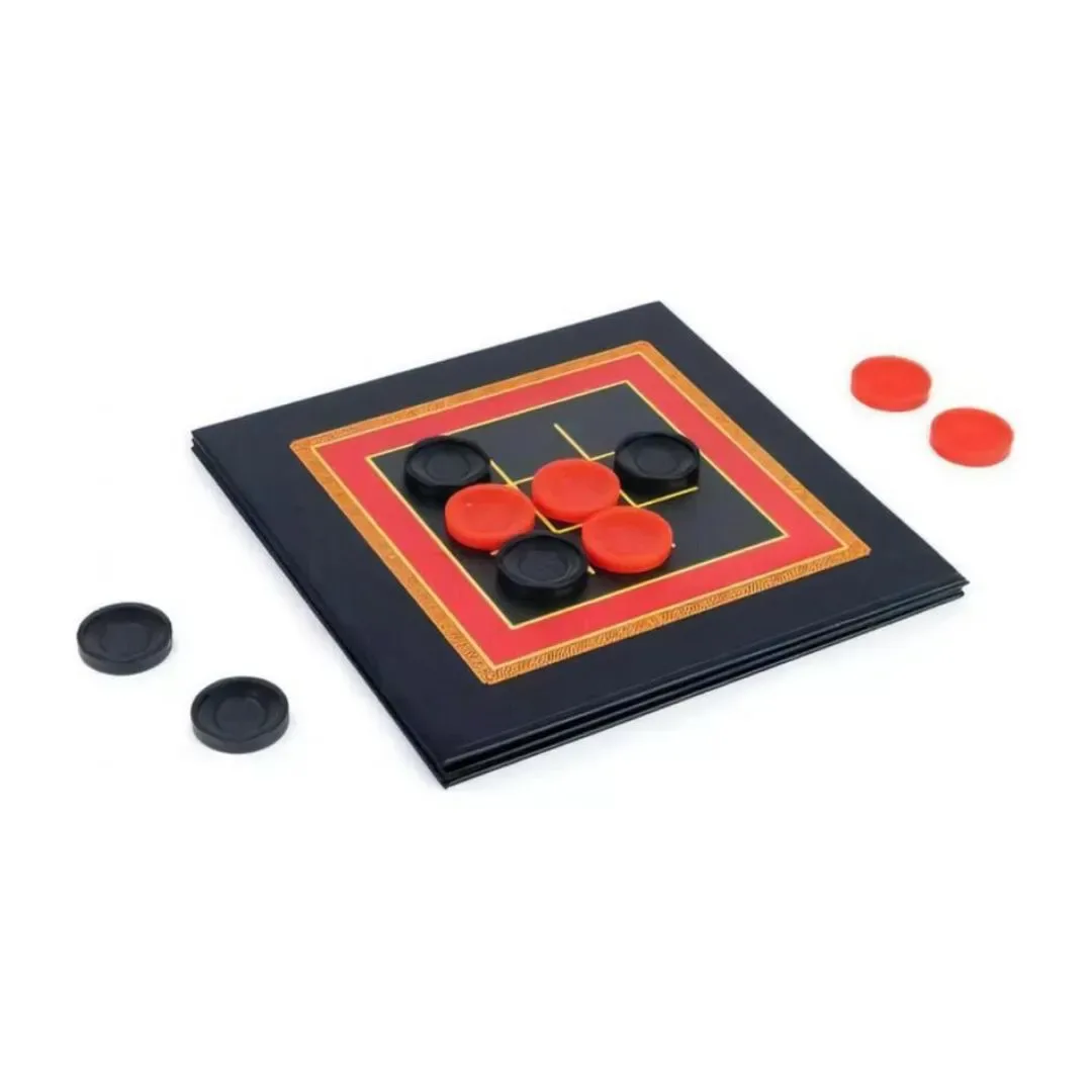 Juego de Mesa Cardinal Classics 3 en 1 Ajedrez Damas y Tres en Raya4