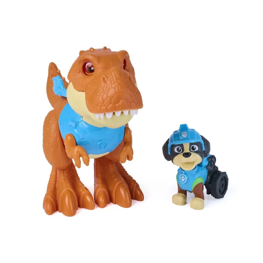 Paw Patrol The Dino Movie Figura Dinosaurio Roaring Pup Pals con Rex2