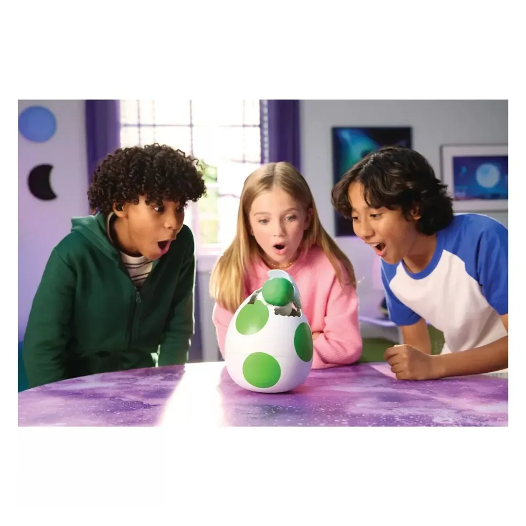 Figura Hatchin Yoshi Interactivo Super Mario Galaxy Pelicula3