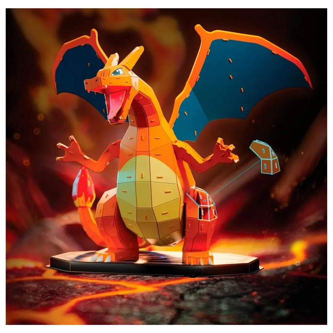 Rompecabezas 4D Build Pokémon Charizard 223 pzas2