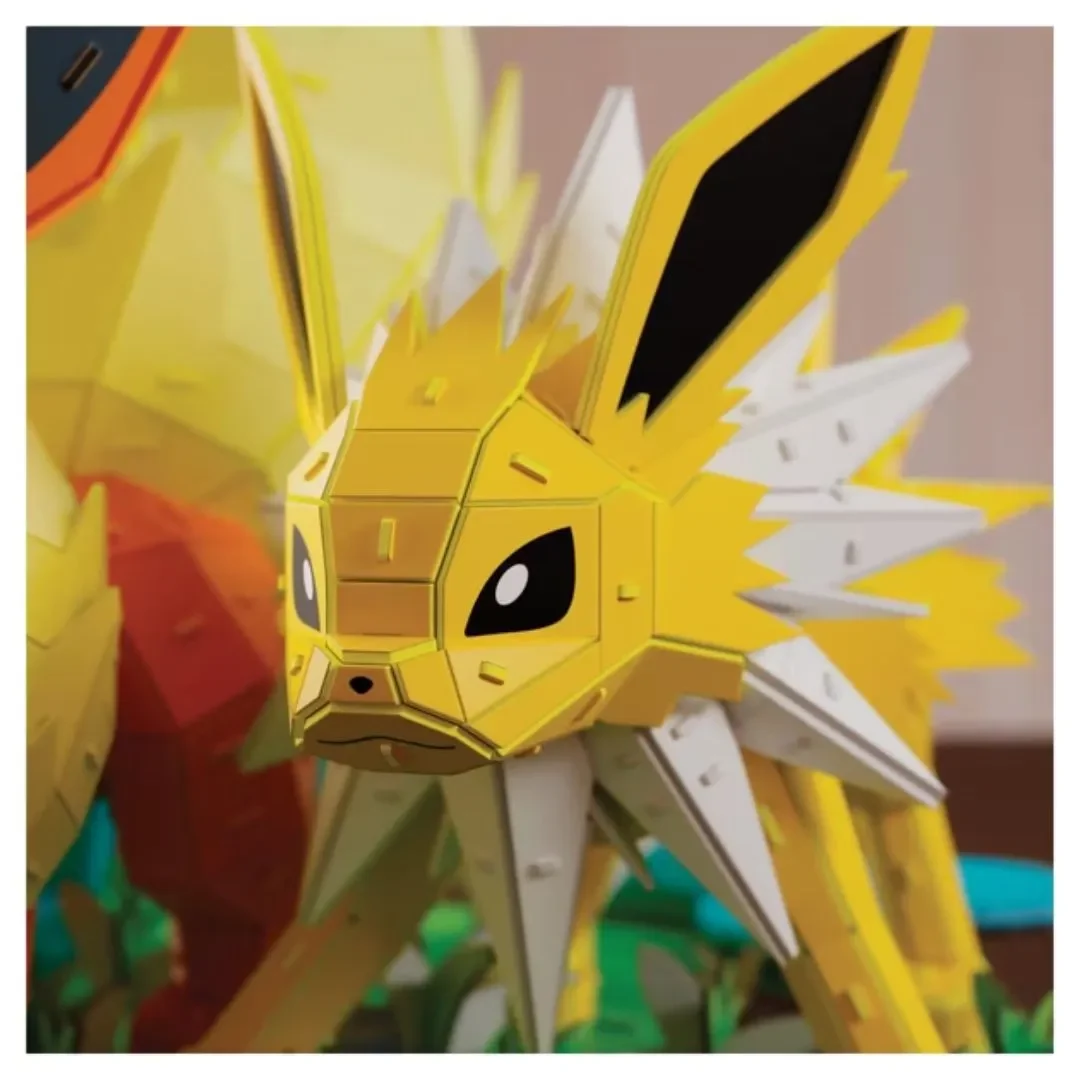 Rompecabezas 4D Build Pokémon Trío Eevee 612 Piezas5