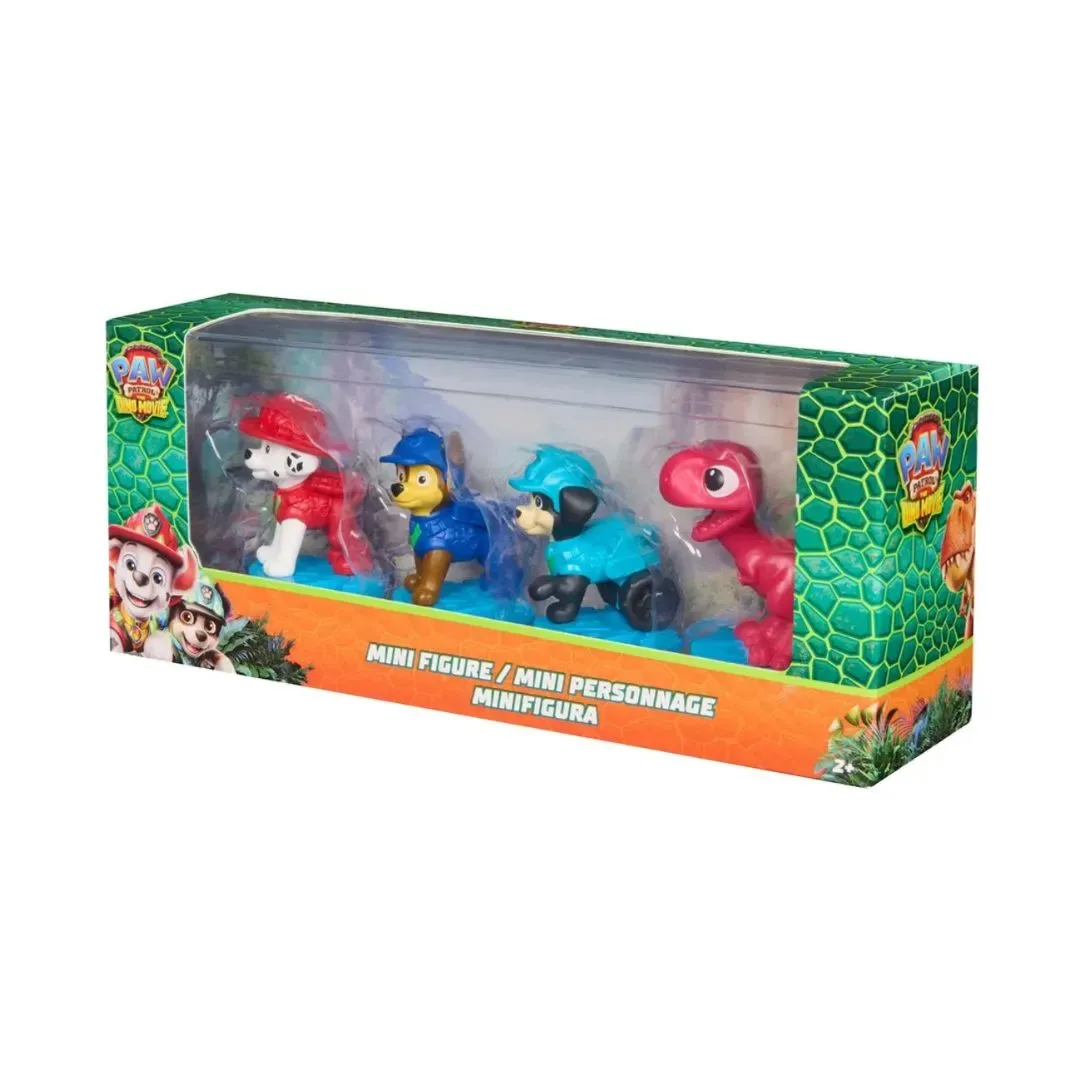 Paw Patrol Mini Figuras Coleccionables Pack de 4 La Pelicula3