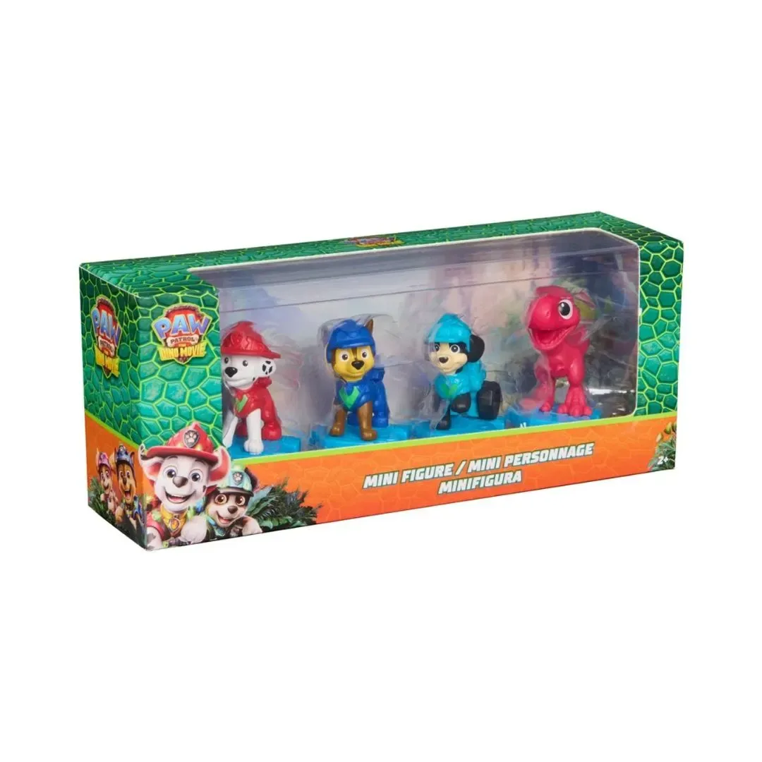 Paw Patrol Mini Figuras Coleccionables Pack de 4 La Pelicula4