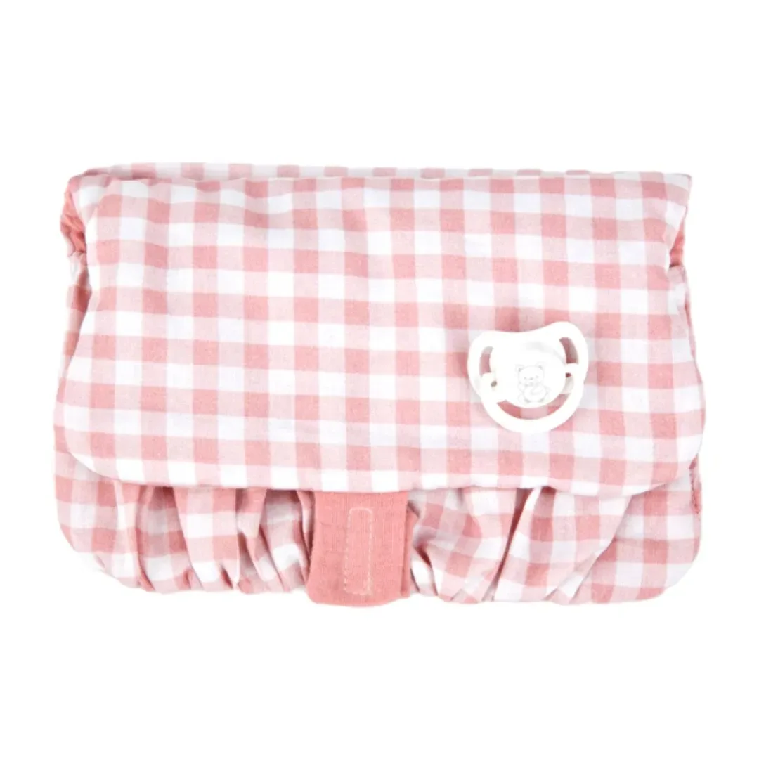 Muñecas Arias Elegance Aria Rosa Con Bolso Pañalero 38 Cm2