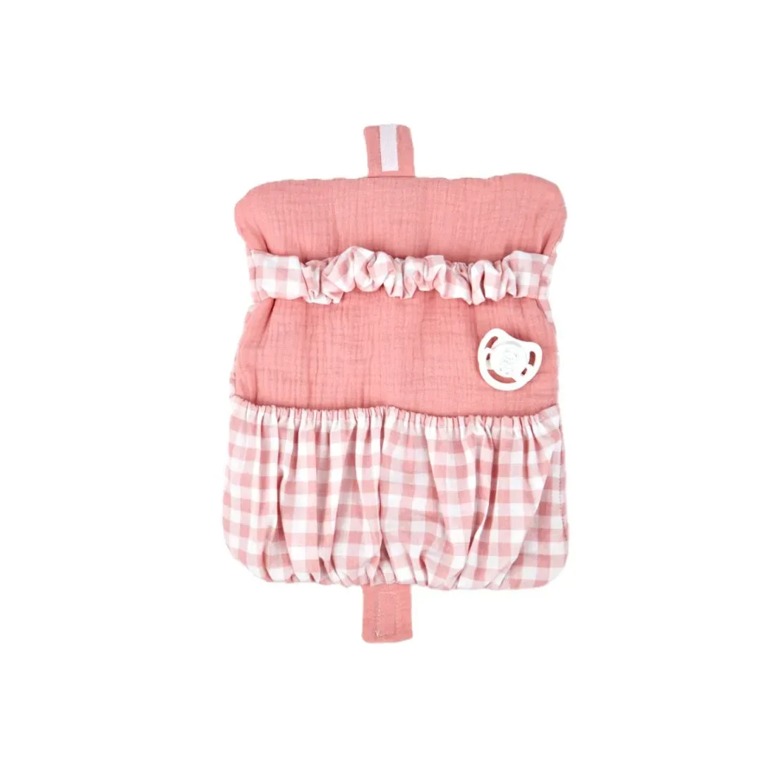 Muñecas Arias Elegance Aria Rosa Con Bolso Pañalero 38 Cm4