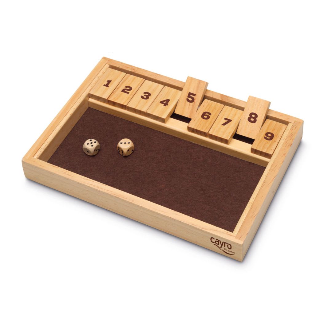 Juego de Mesa Shut de Box de Madera - Cayro2