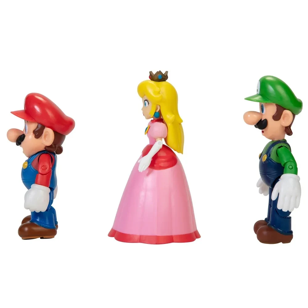Super Mario Multipack Reino Champiñon Mario Peach y Luigi2