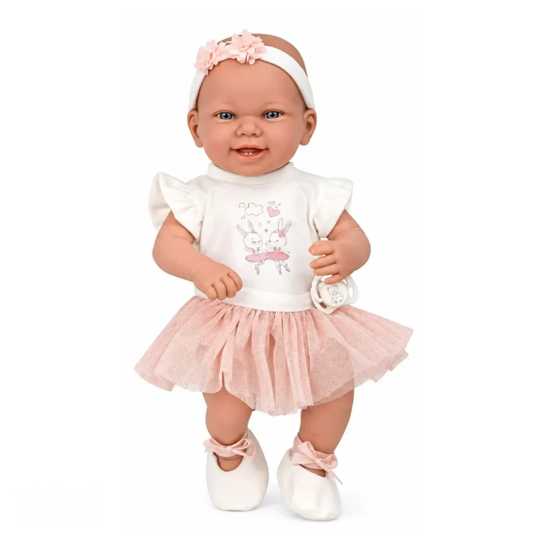 Muñeca Arias Elegance Zoe Bailarina 42 cm con Manta1