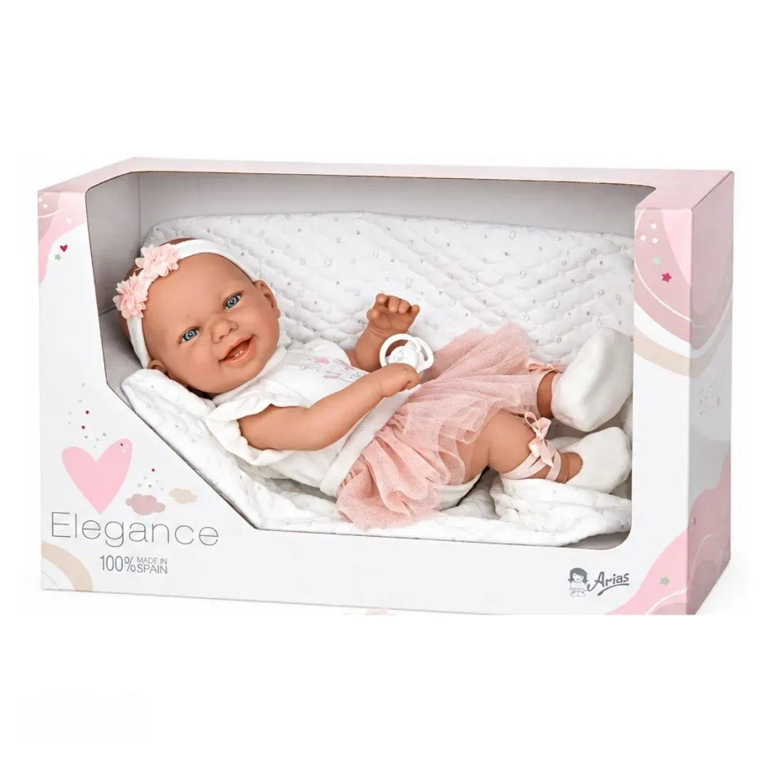 Muñeca Arias Elegance Zoe Bailarina 42 cm con Manta2