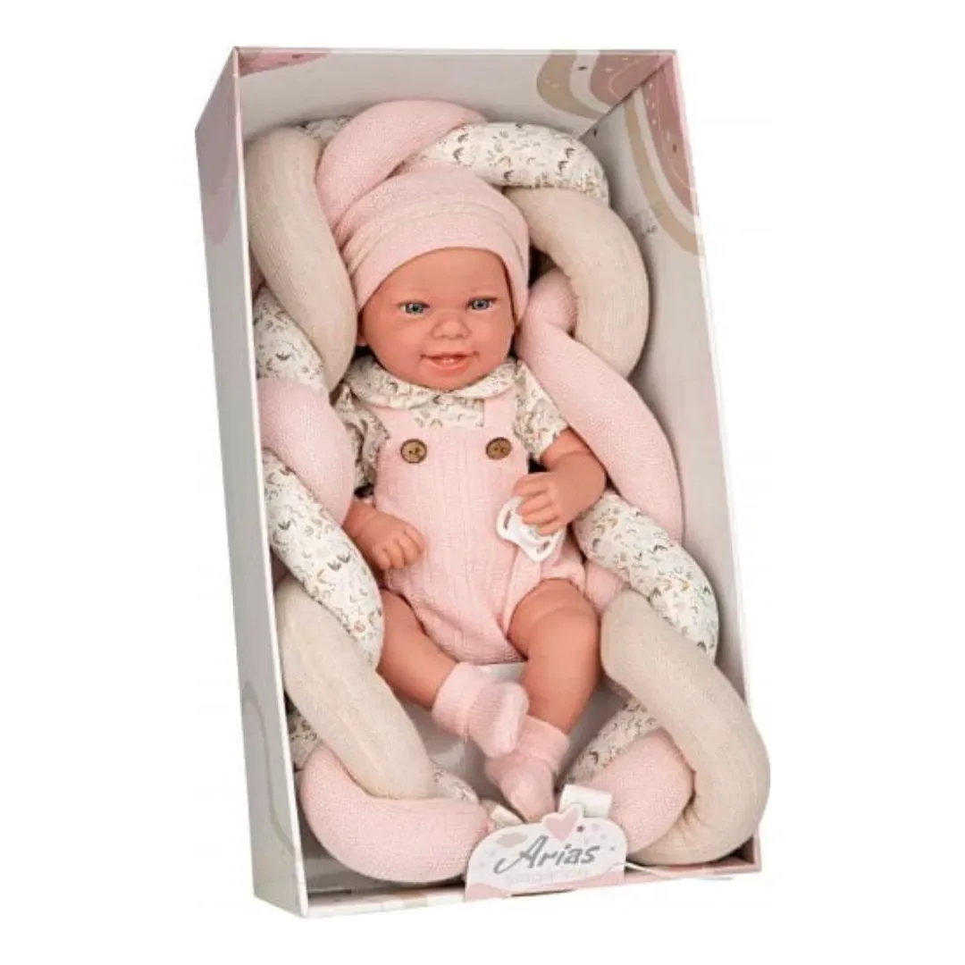 Muñeca Elegance 42Cm Zoe con Cojin - Rosa2