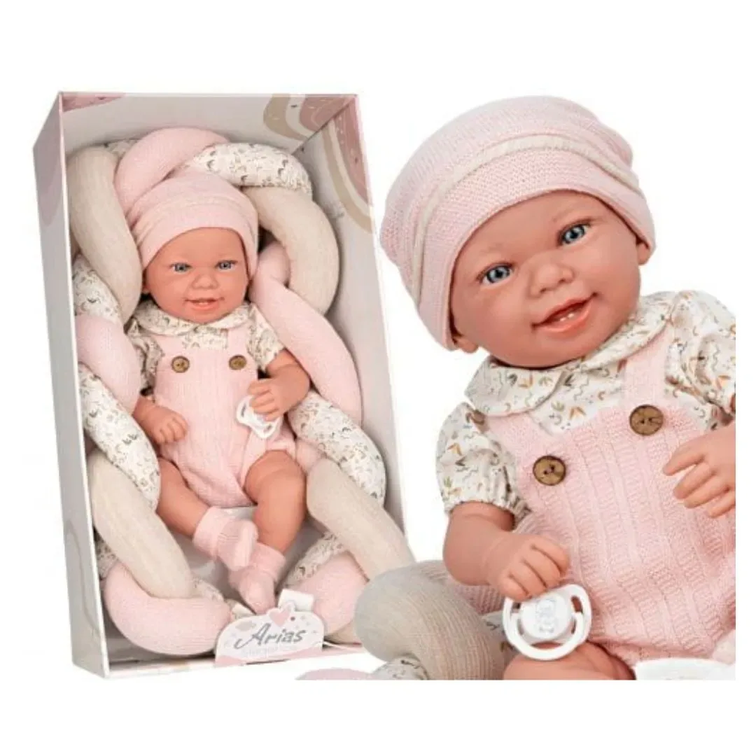 Muñeca Elegance 42Cm Zoe con Cojin - Rosa3
