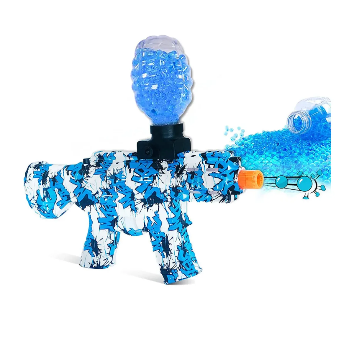 Pistola Hidrogel M416 con Luz y Humo4