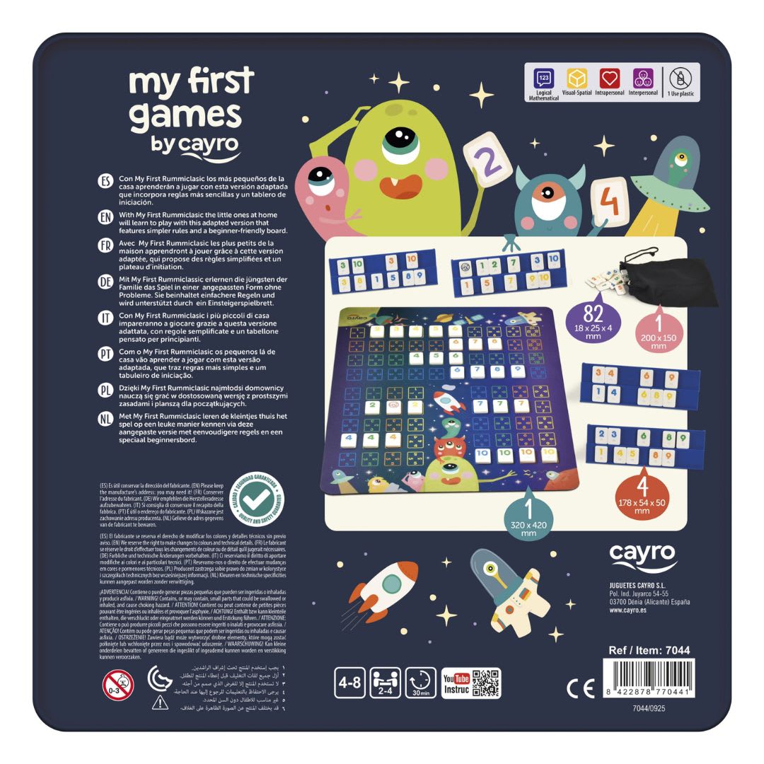 Juego de Mesa Mi Primer Rummi Clásico - Cayro4