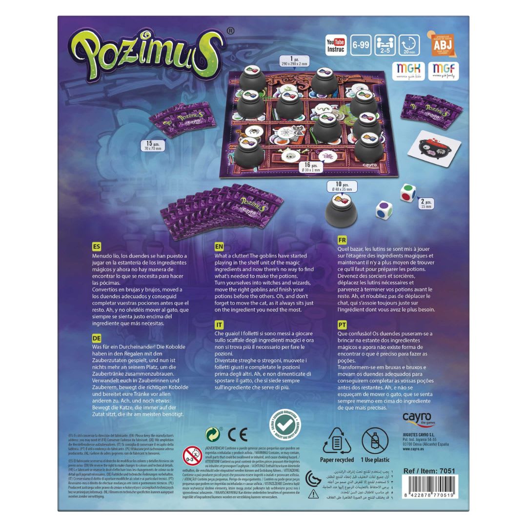 Juego De Mesa Estrategia Pozimus - Cayro4