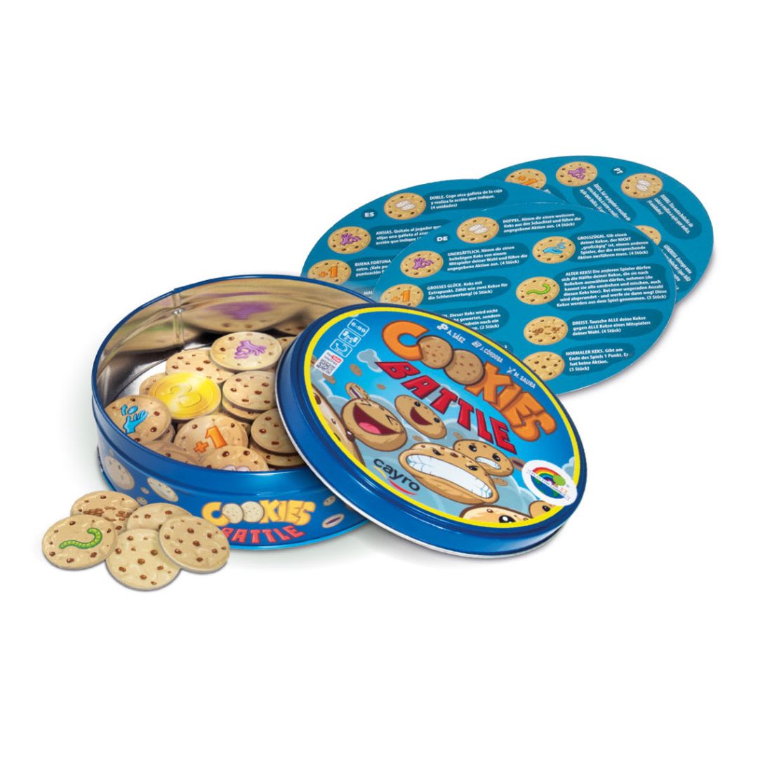 Juego de Mesa Cookies Battle en lata - Cayro4