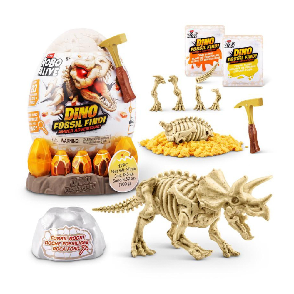 Set De Juego Descubre Dino Fosiles Aventura Ambar Asst Robo Alive2