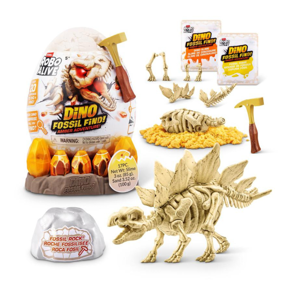 Set De Juego Descubre Dino Fosiles Aventura Ambar Asst Robo Alive3