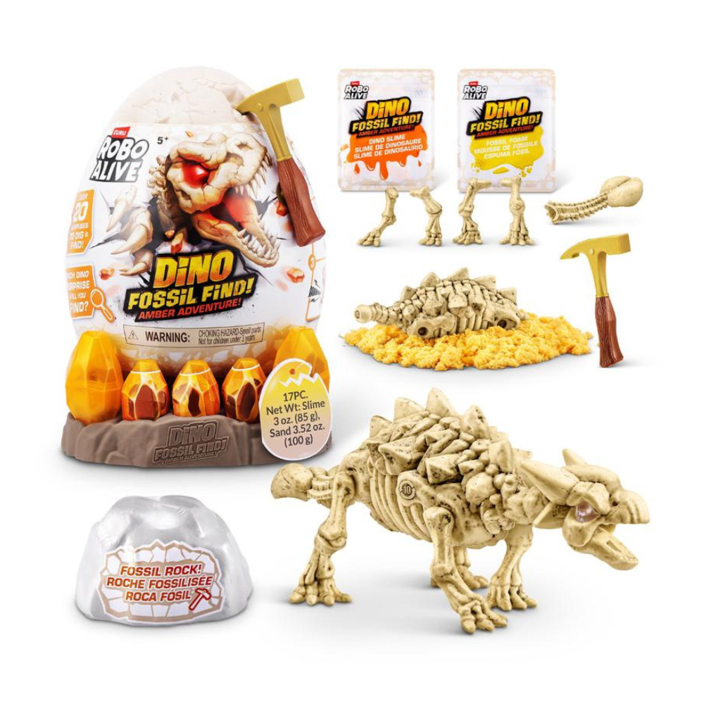 Set De Juego Descubre Dino Fosiles Aventura Ambar Asst Robo Alive4