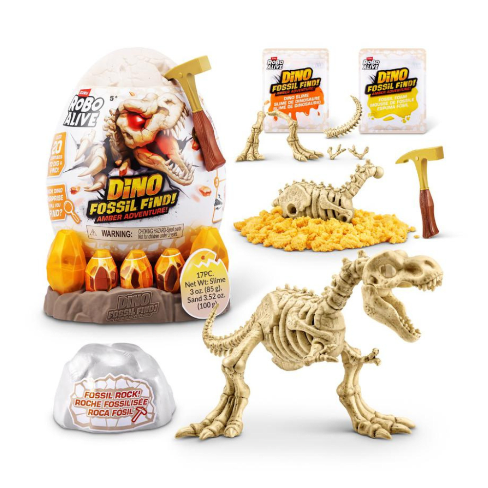 Set De Juego Descubre Dino Fosiles Aventura Ambar Asst Robo Alive1