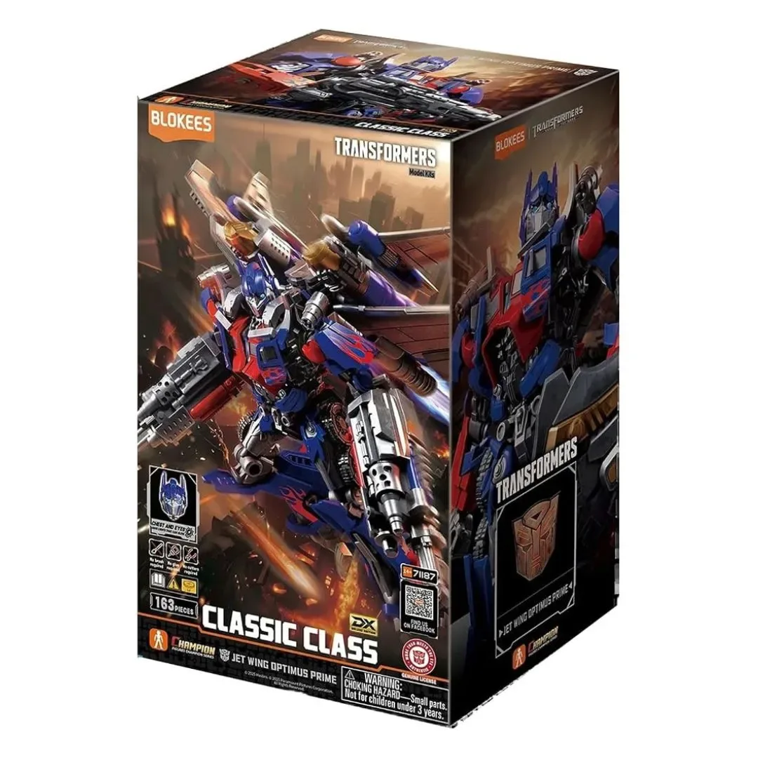 Blokees Transformers Jet Wing Optimus Prime 163 pzas2