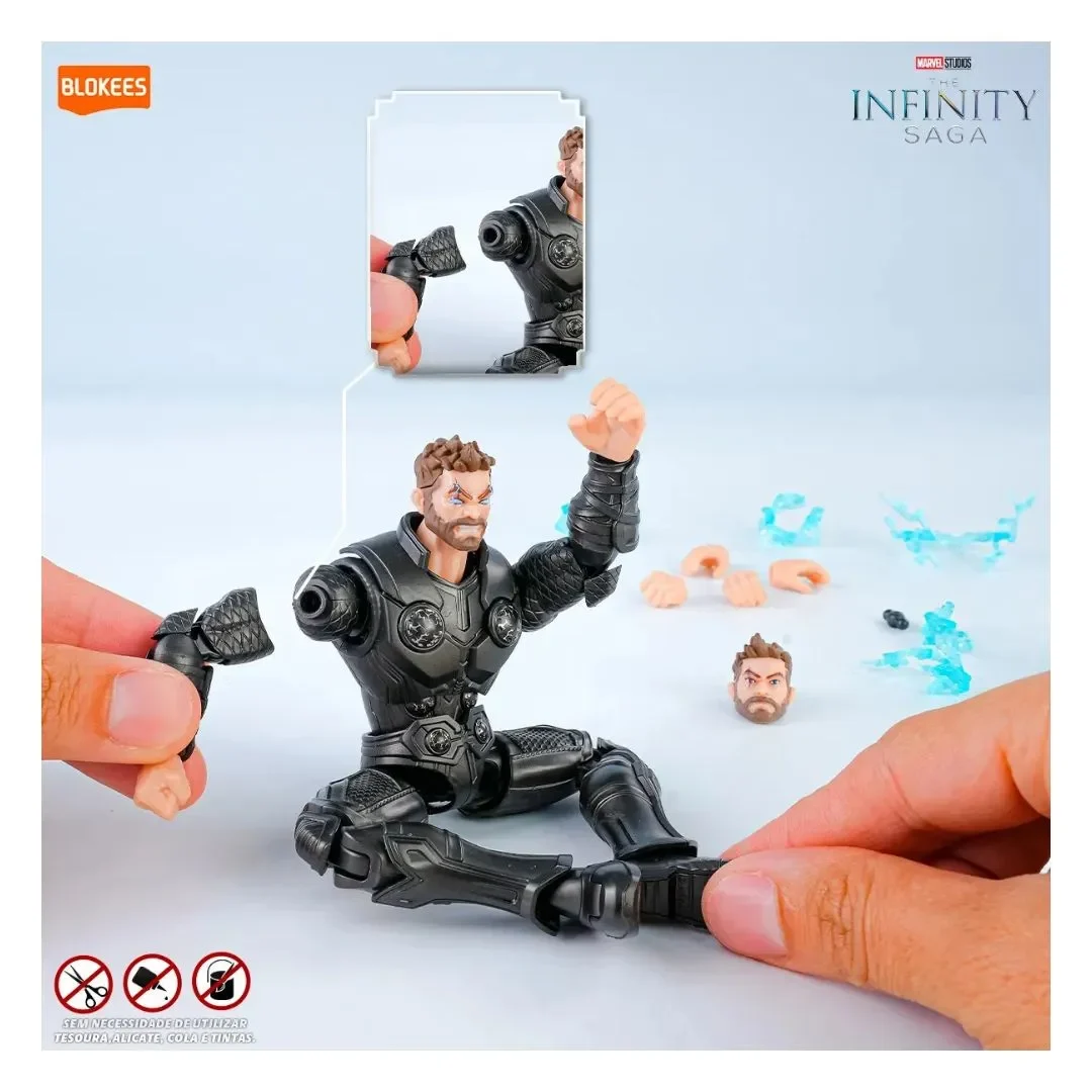 Thor 94 pzas Blokees Marvel Infinity Champion Class Armable Original4