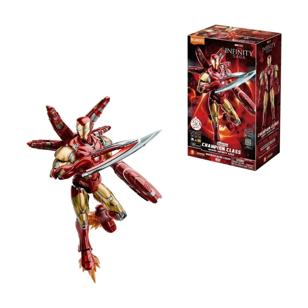 Blokees Marvel Iron Man 167 pzas Figura de Accion Coleccionable1