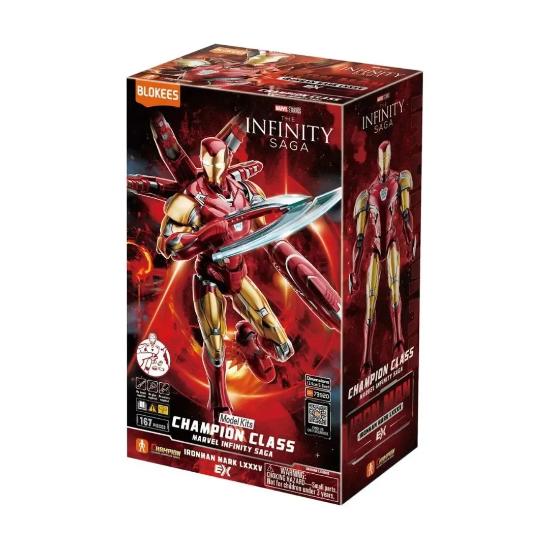 Blokees Marvel Iron Man 167 pzas Figura de Accion Coleccionable5