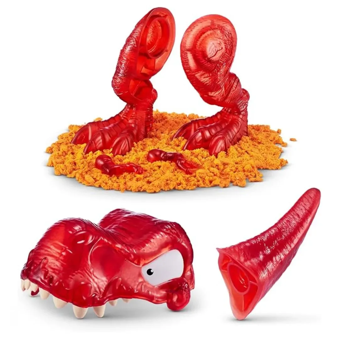 ZURU Smashers Dino Island T-Rex Battles - Cráneo con Más de 50 Sorpresas2