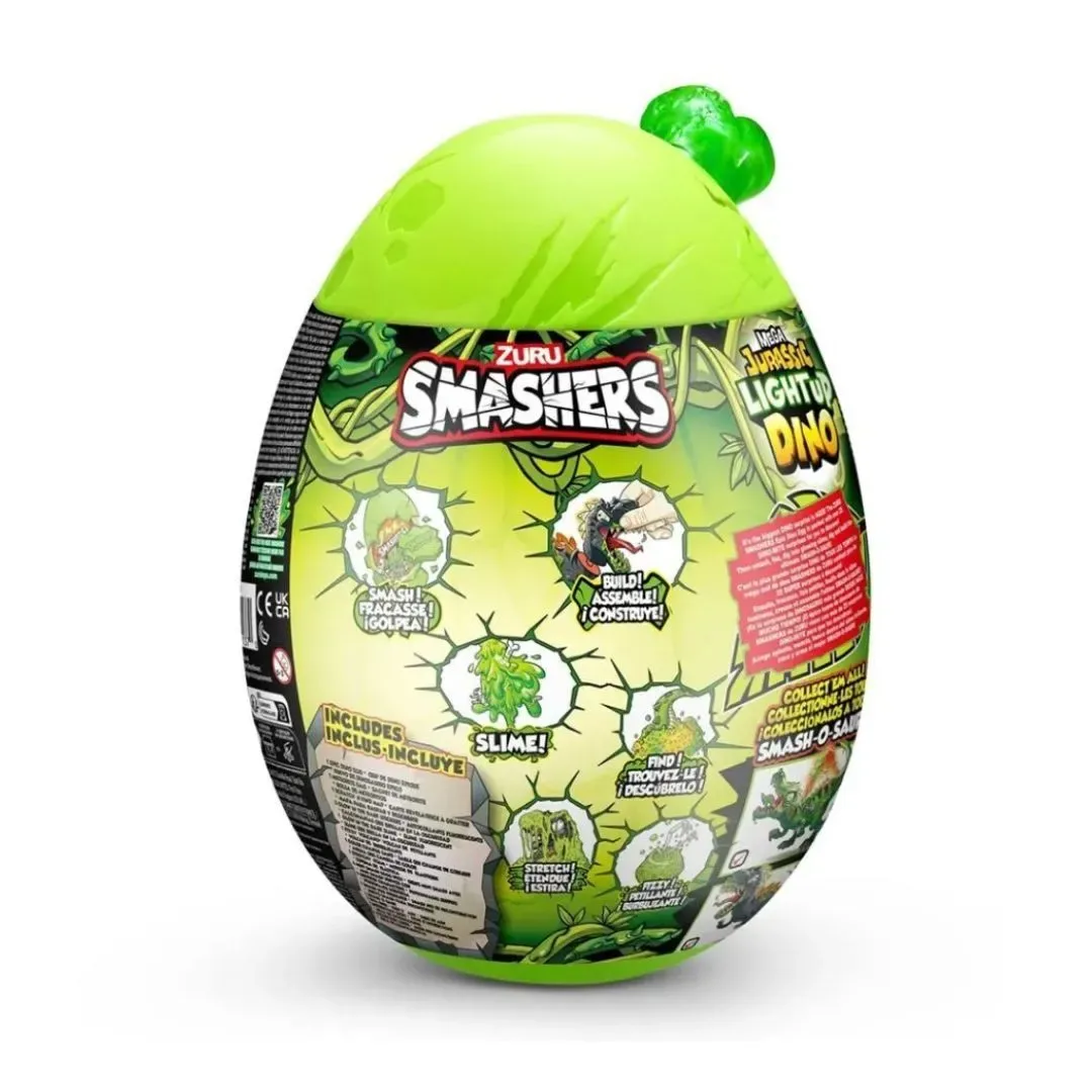 Smashers Mega Jurasicc Light Up Dino Surtido5