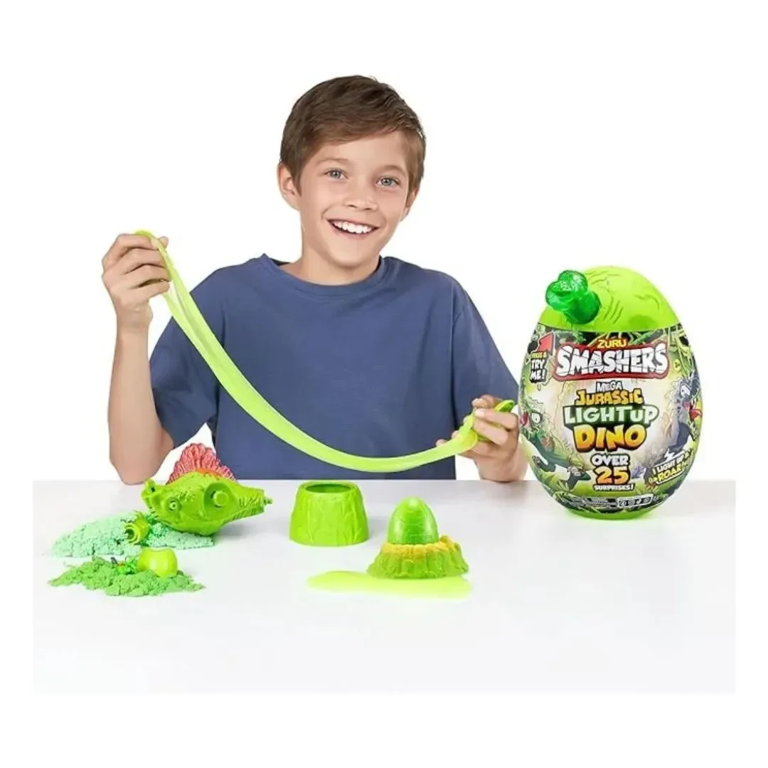Smashers Mega Jurasicc Light Up Dino Surtido6