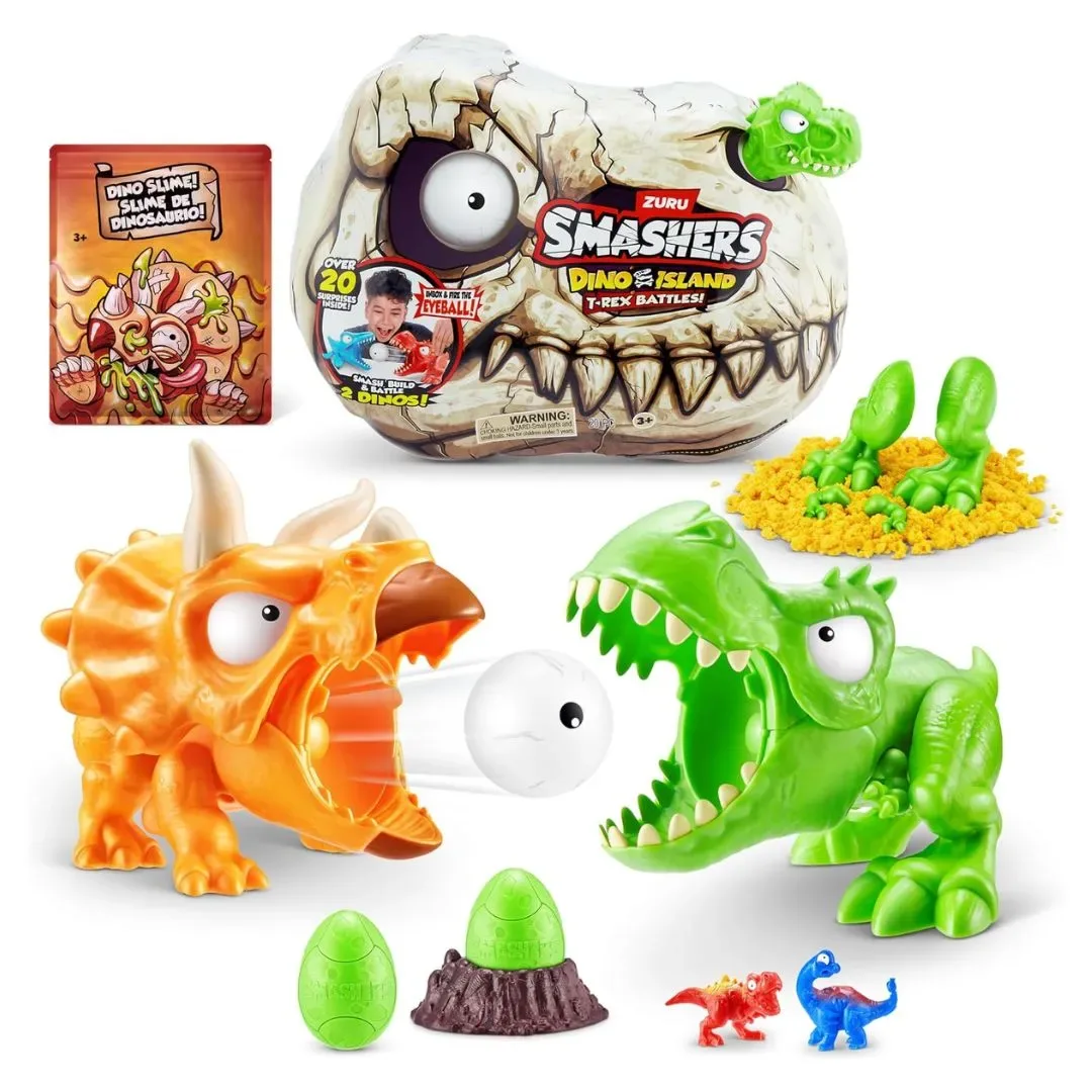 ZURU Smashers Dino Island Calavera Sorpresa3