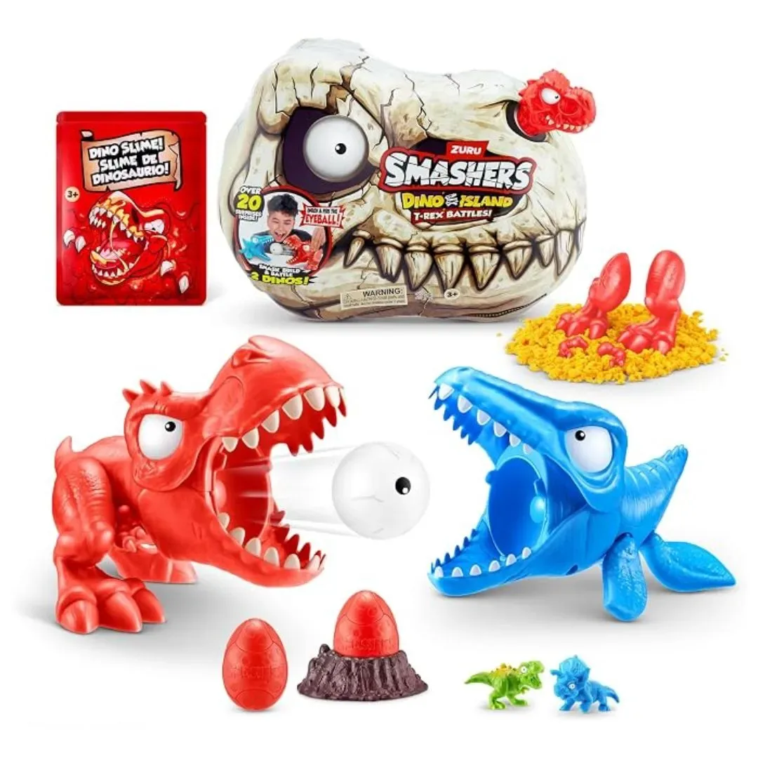 ZURU Smashers Dino Island Calavera Sorpresa4