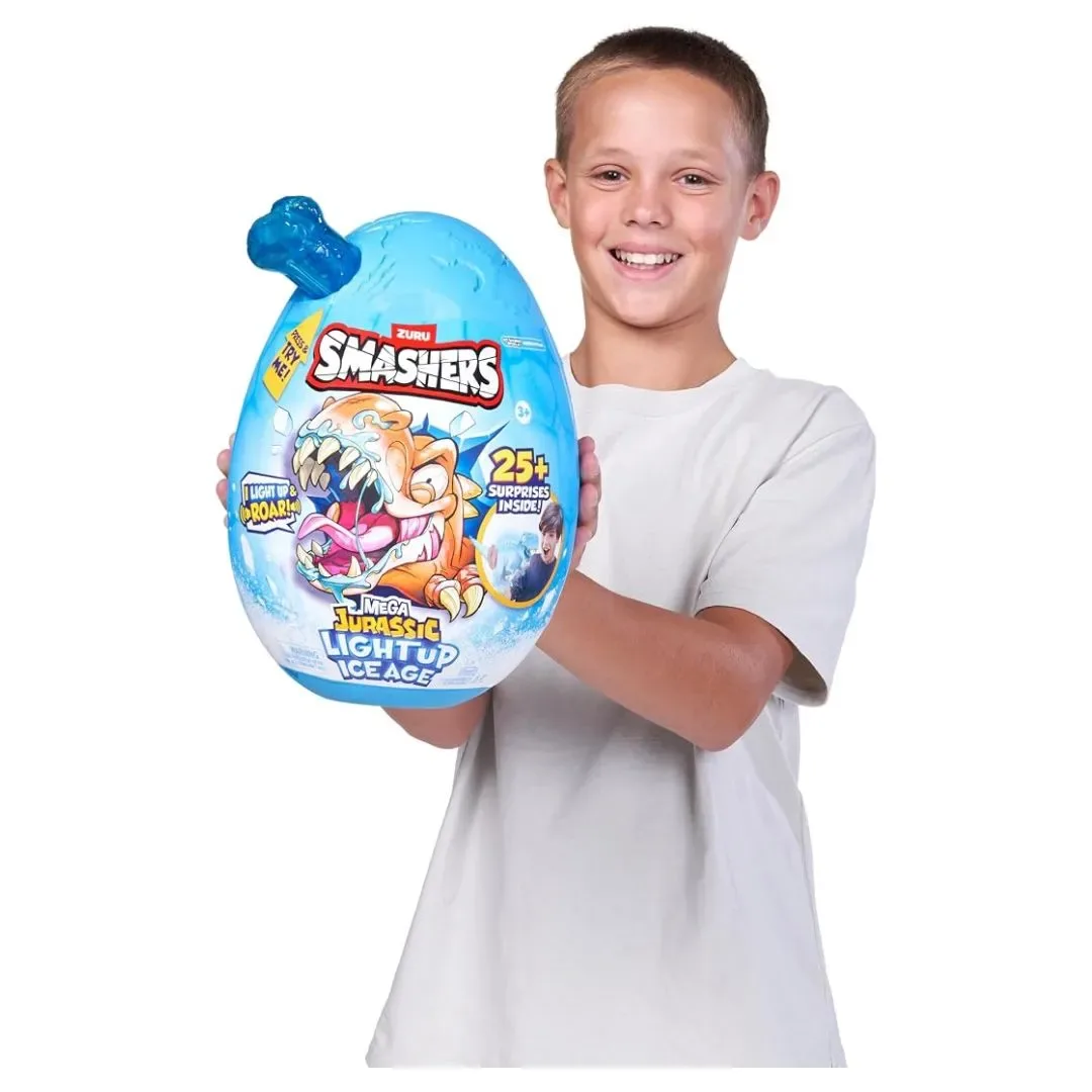 Dino Mega Smashers Edad De Hielo Luminoso Sorpresa1