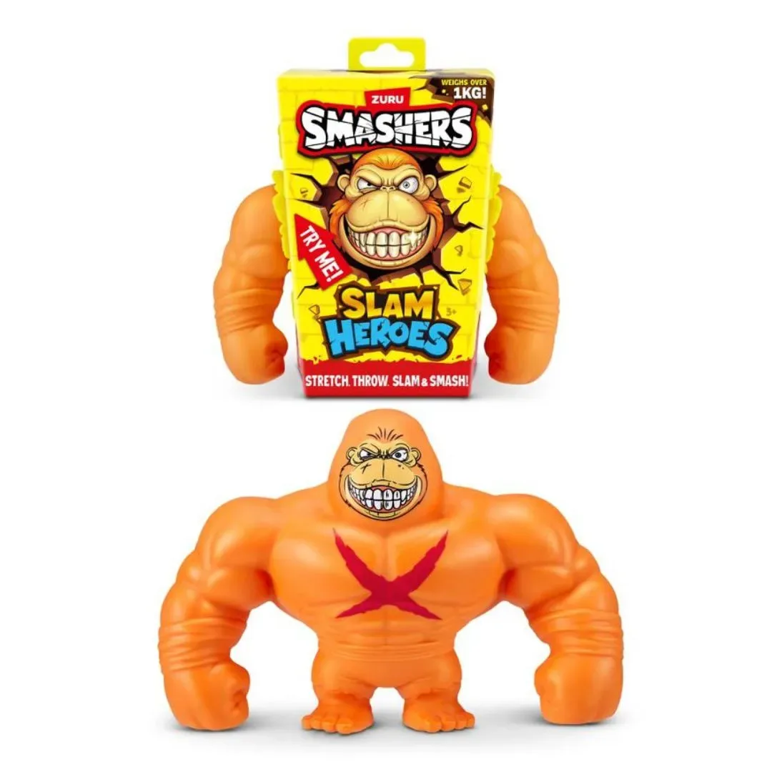 Figura de Acción Smashers Gorila Estirable y Aplastable - Modelo Aleatorio1