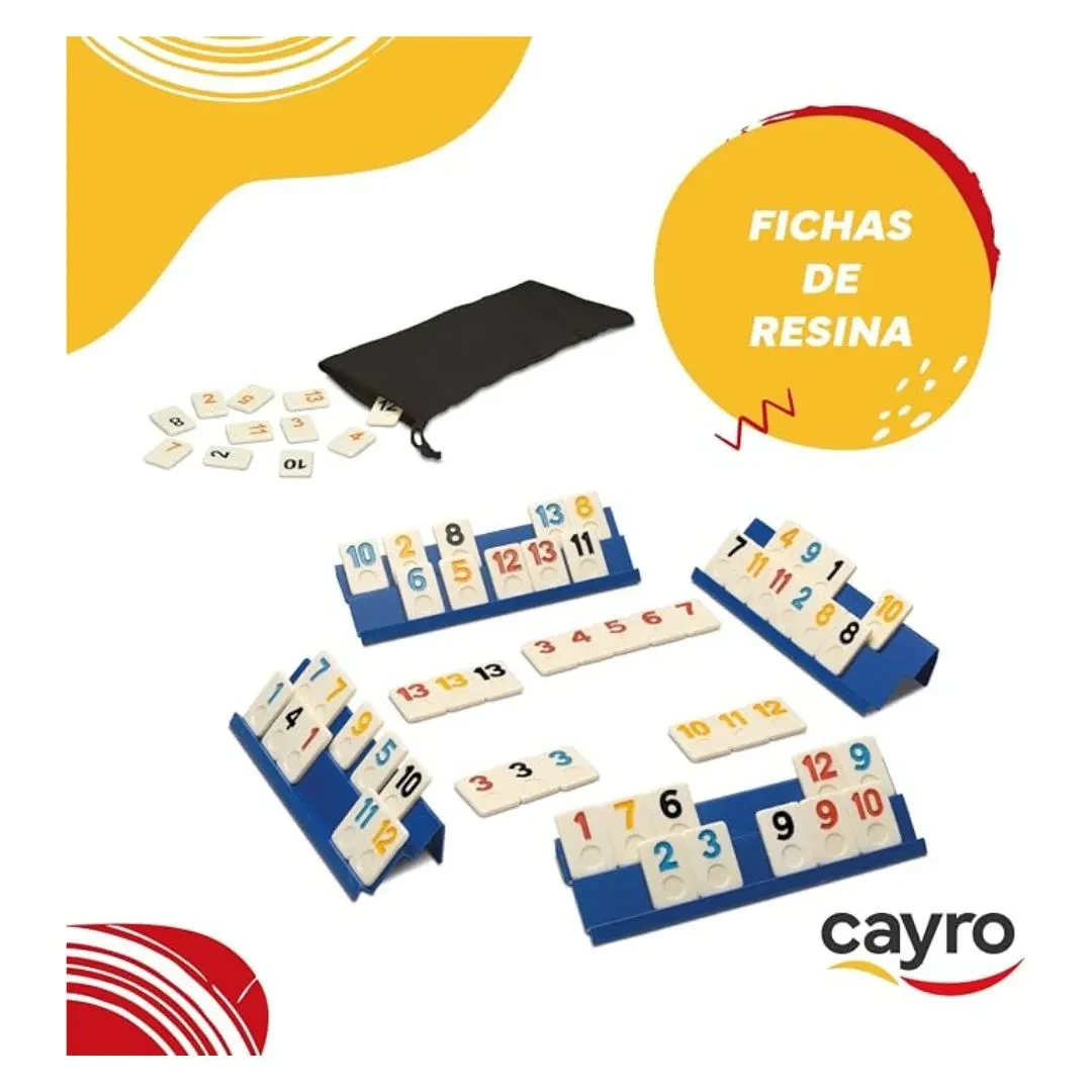 Rummi Clasico para 2 a 4 Jugadores - Cayro2