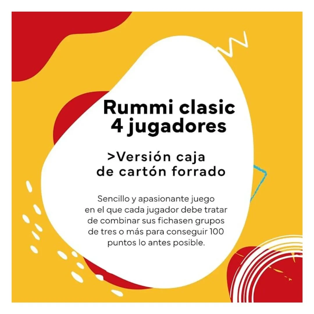 Rummi Clasico para 2 a 4 Jugadores - Cayro3
