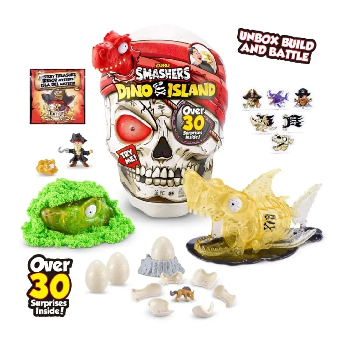 Calavera Gigante SMASHERS Dino Island Surtido1