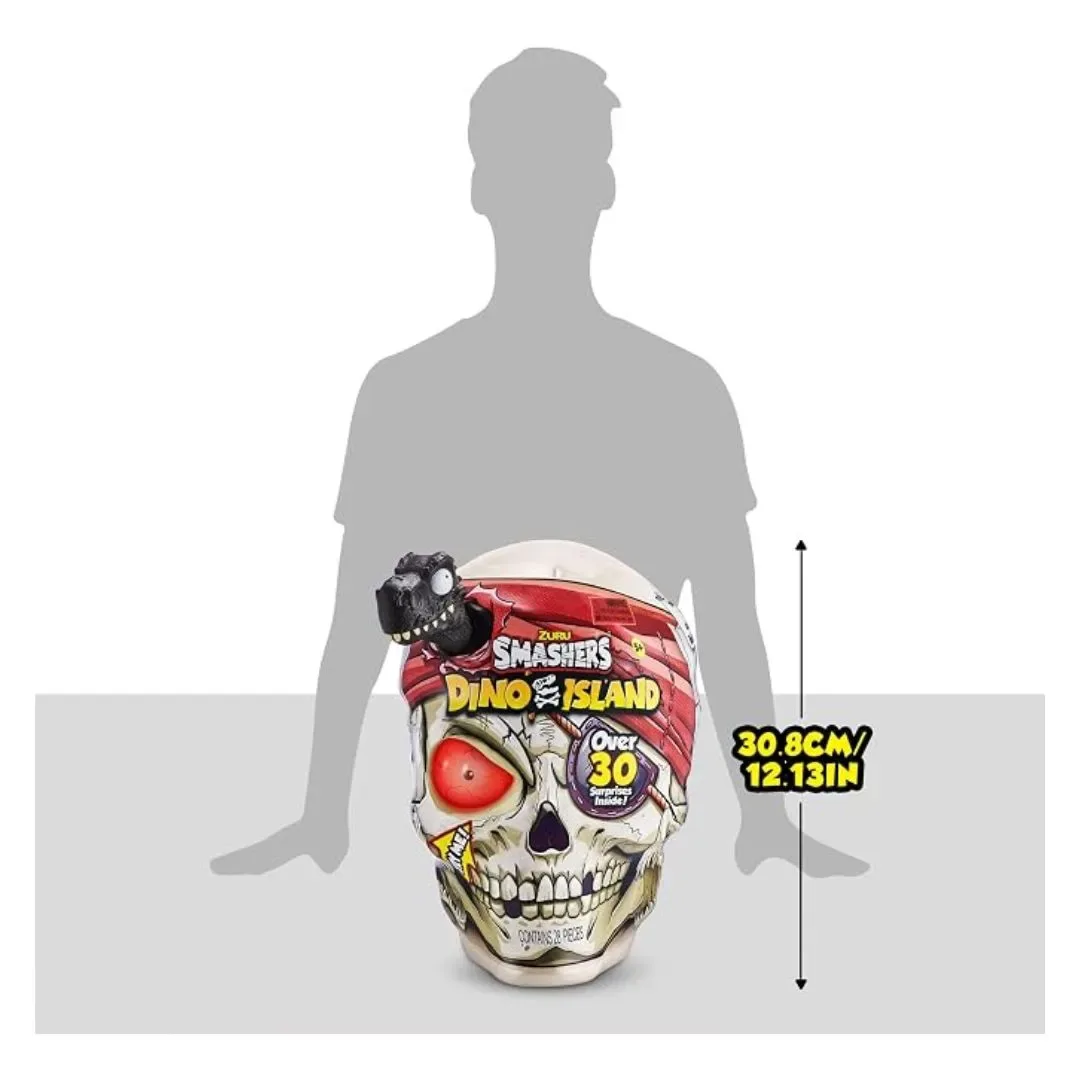 Calavera Gigante SMASHERS Dino Island Surtido3
