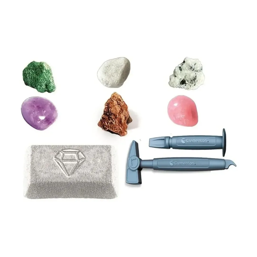 Mini Set Rocas y Minerales - Clementoni Ciencia y Juego1