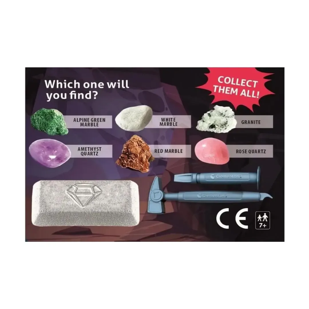 Mini Set Rocas y Minerales - Clementoni Ciencia y Juego2