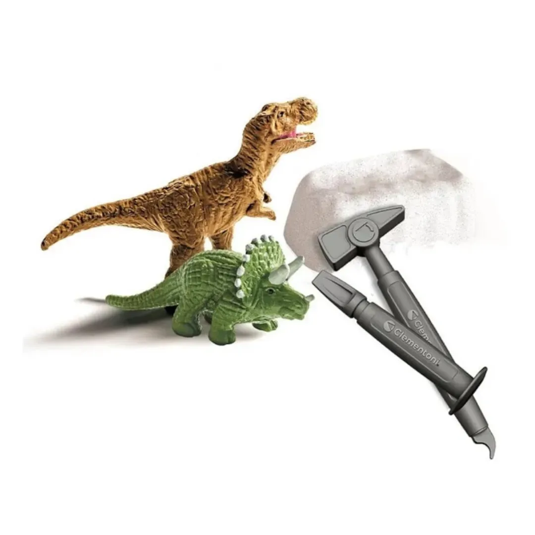 Clementoni Ciencia y juego Laboratorio Mini Set Dinosaurio1
