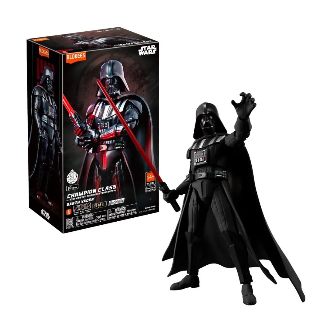 Blokees Darth Vader Champion Class - figura armable 90 piezas2