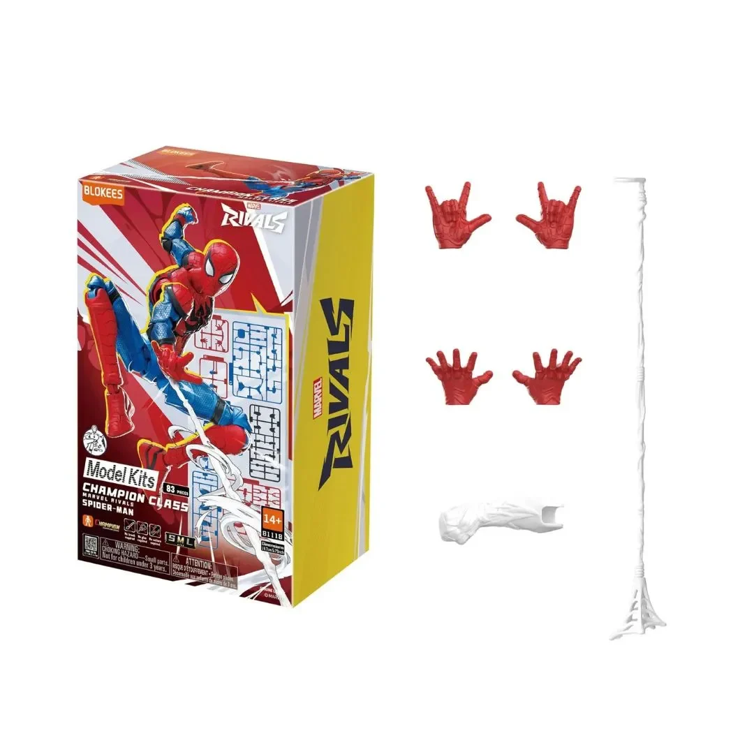 Figura de Spider-Man Marvel Rivals Champion Class Articulada - 90 pzas3