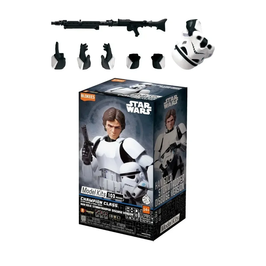 Blokees Figura De Accion Han Solo Stormtrooper Star Wars - 103 pzas2