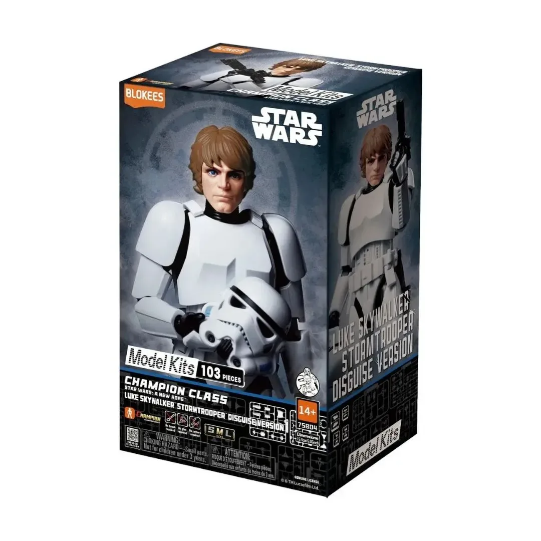 Figura Blokees Luke Skywalker Stormtrooper Star Wars - 103 pzas4