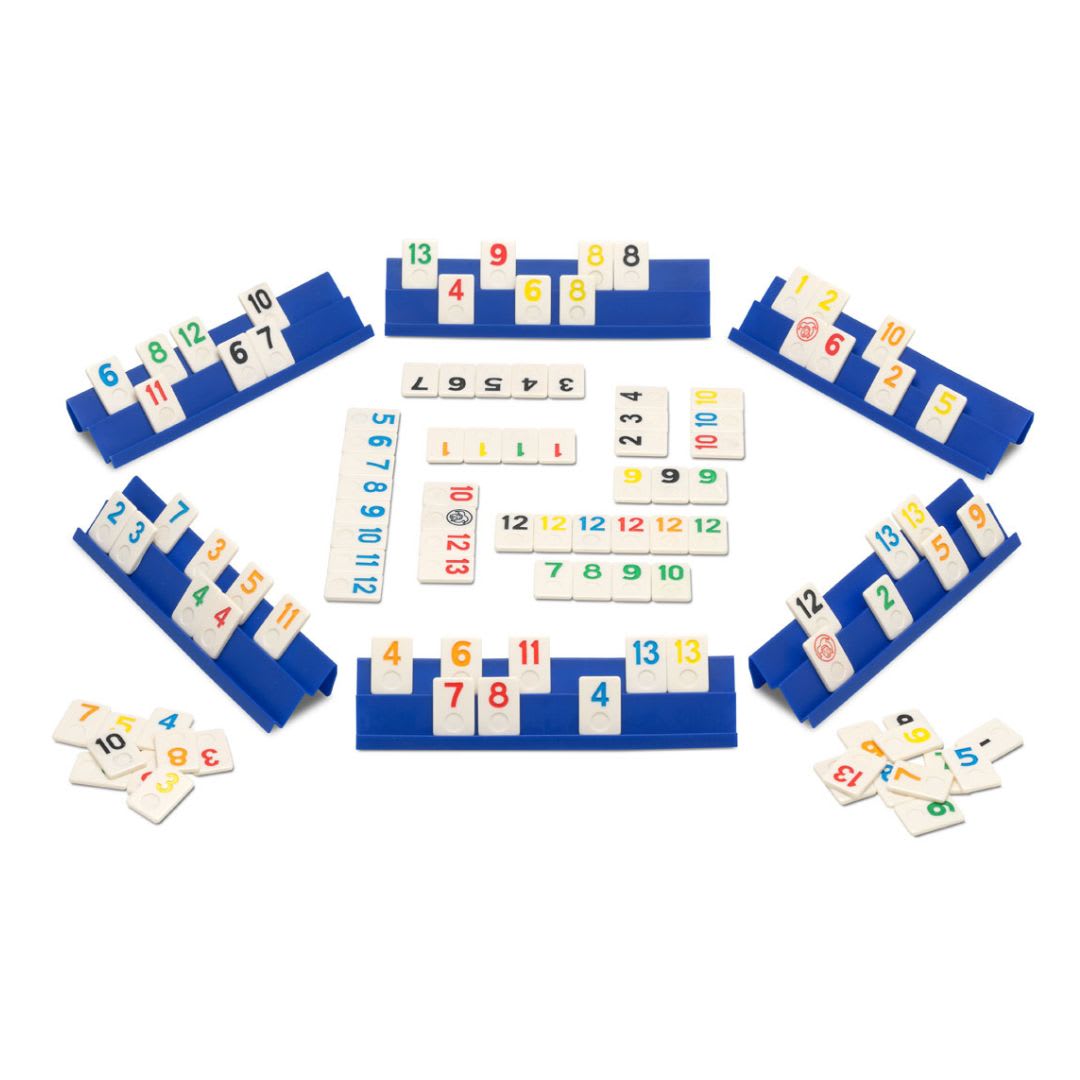 Juego de Mesa Rummi Clásico 6 Jugadores Caja de Metal - Cayro2