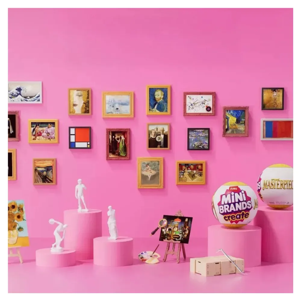 Mini Brands Cápsula Sorpresa Create – Colección Arte Surtido3