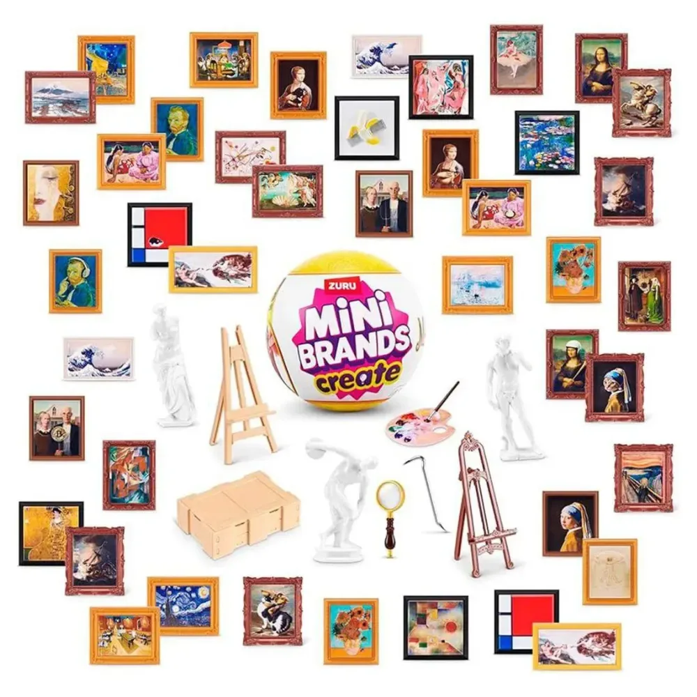Mini Brands Cápsula Sorpresa Create – Colección Arte Surtido4